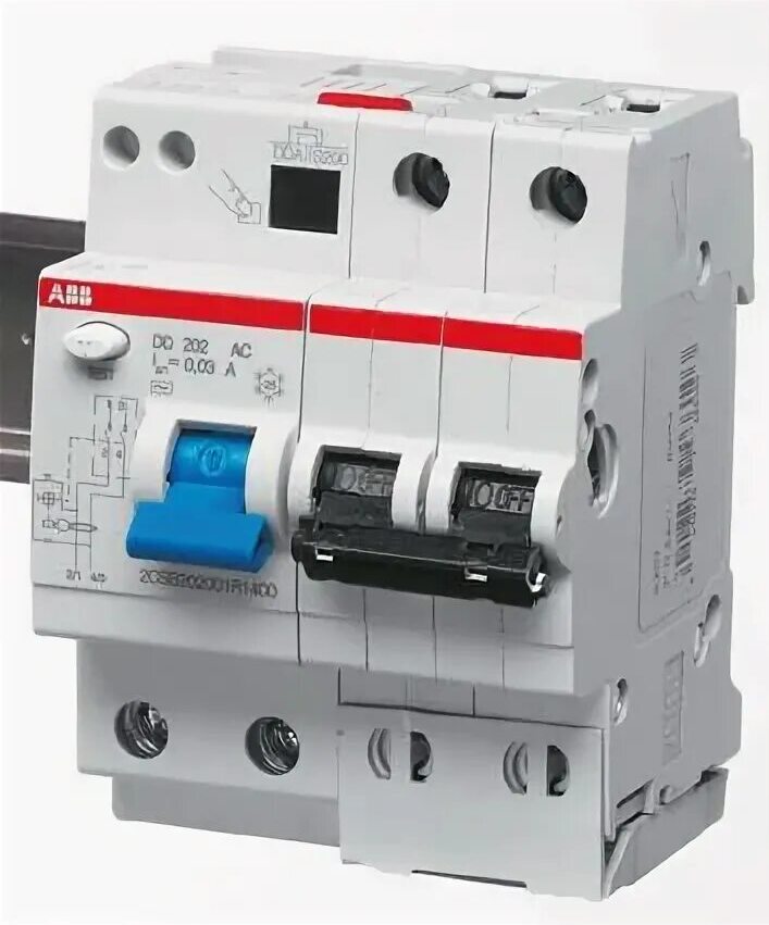 ABB DS202 Дифференциальный автоматический выключатель 4мод. 6А 30mA 6kA(АС) хар. В арт. 2CSR252001R1065 в Москве