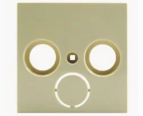 ABB BJB Basic 55 Беж Накладка TV-FM (SAT) розетки 2CKA001724A4284 в Москве