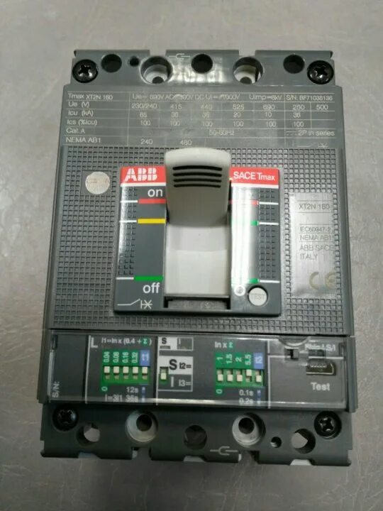 ABB Tmax XT Расцепитель защиты Ekip I In=100A XT2 4p в Москве