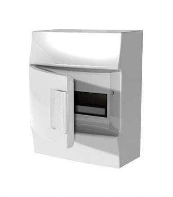 ABB Mistral41 Бокс настенный с клеммным блоком с непрозрачной дверцей 207x262x119, 1ряд/8мод GWT650, IP41 / белый 1SPE007717F9971 в Москве