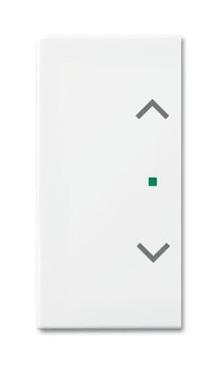 ABB Basic 55 Альпийский белый Накладка контроллера фанкойлов free@home арт. 6220-0-0685 в Москве