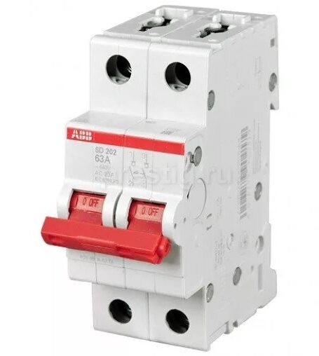 ABB DS202 Дифференциальный автомат DS202C C10 A30 2CSR252140R1104 в Москве