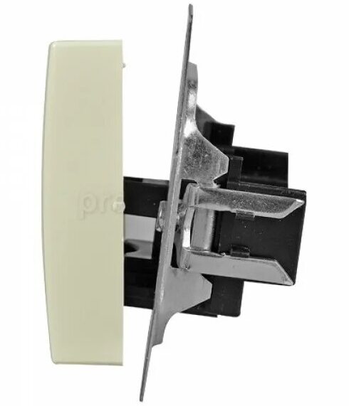 ABB Basic55 2CKA001710A3940 Вывод кабеля (под рамку, с/у, chalet-белый) в Москве