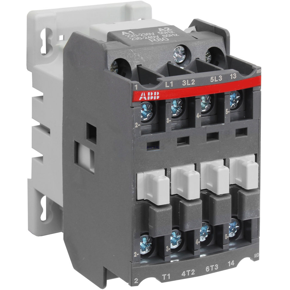 ABB Контактор AX25-30-10-80 25А AC3, с катушкой управления 220-230В АС