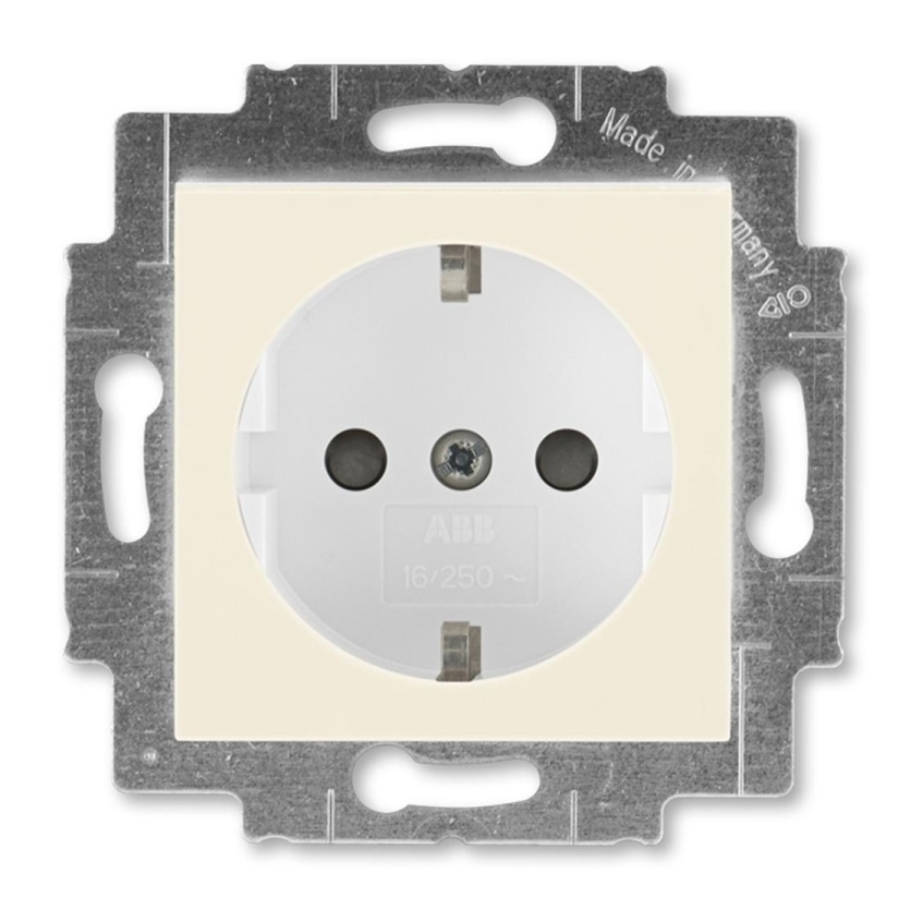 ABB Levit 2CHH203457A6016 (серый) розетка в Москве