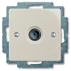 ABB BJB Basic 55 Шамп Розетка TV оконечная в Москве