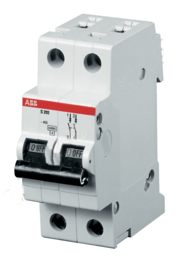 Автоматический выключатель 2-полюсной SH202L C40 STOSH202L_C40, ABB - 2CDS242001R0404 в Москве