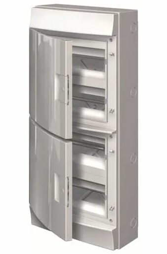 ABB MISTRAL65 48M Бокс настенный 48 модулей (без клемм) Серый/Непрозрачная дверь 1SL1107A00 в Москве