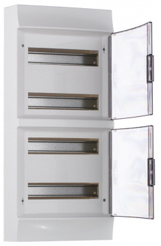 ABB Mistral41 Щит распределительный навесной 48 модулей дымчатая дверь встраиваемый на в Москве