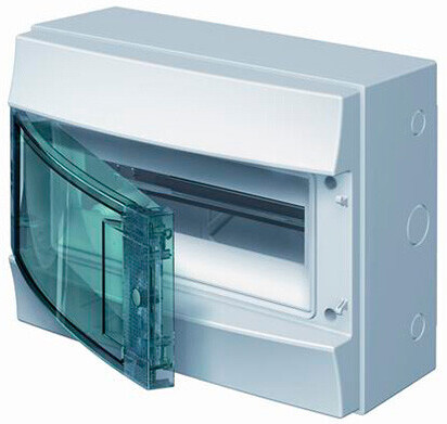 Настенный бокс Mistral65 ABB ЩРн-п 12М прозрачная дверь с клеммами (1SLM006501A1202) в Москве