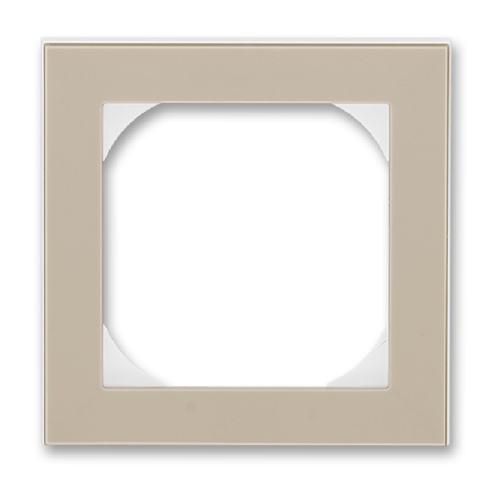 ABB Levit Рамка 1 пост 55х55 кофе макиато-белый, 2CHH015510A4018 в Москве