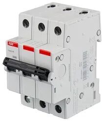 ABB S203 D50 Автоматический выключатель 3х полюсный 50А с хар.D-230/440В-6кА 2CDS253001R0501 160а в Москве