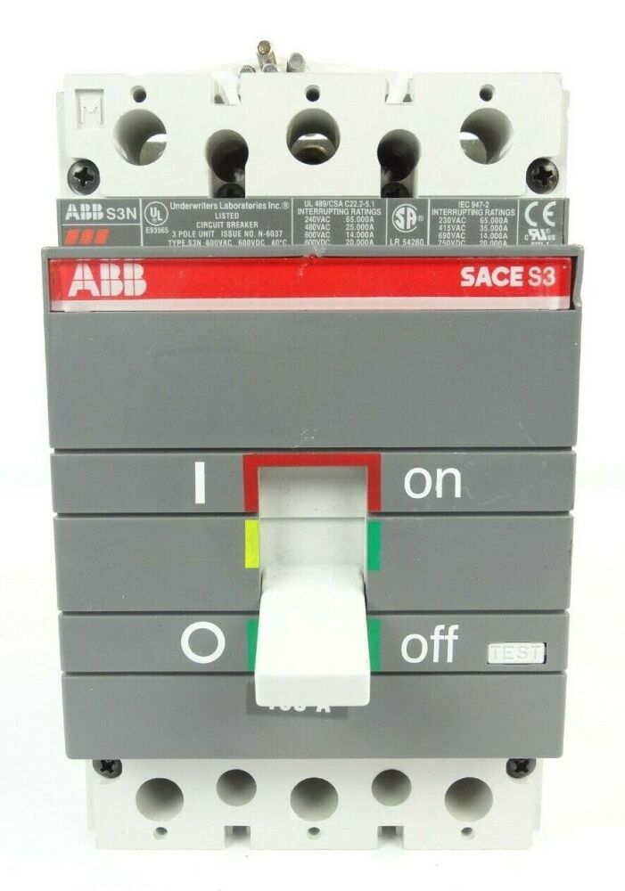 ABB SACE S3 S3N 2Pole 150A 480VAC 2Pole Circuit Breaker в Москве