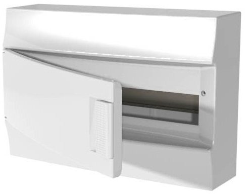 ABB Mistral41 Распределительный щит настенный 18М непрозрачная белая дверь (c клемм) тип шкафа: щит распределительный, глубина: 120 мм, способ монтажа: навесной в Москве