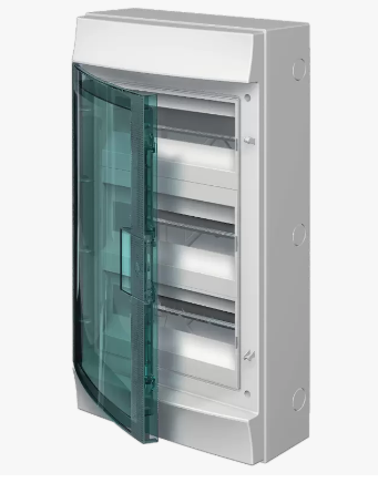 ABB Mistral41 54М Бокс настенный  прозрачная дверь (с клеммами)