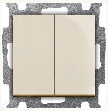 ABB Basic55 Слоновая Кость Выключатель с клавишей 3-клавишный 16 A 1012-0-2158/2CKA001012A2158/ в Москве