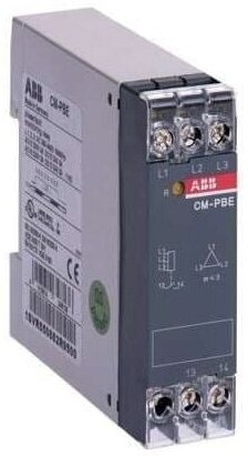 Реле контроля напряжения CM-PVE (контроль 3 фаз) Umin/max L1- L2-L3 320-460В AC) 1НО контакт | 1SVR550871R9500 ABB в Москве