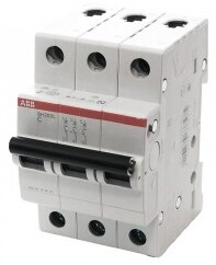 ABB SH203L Автоматический выключатель 3P 50А (С) 4,5kA в Москве